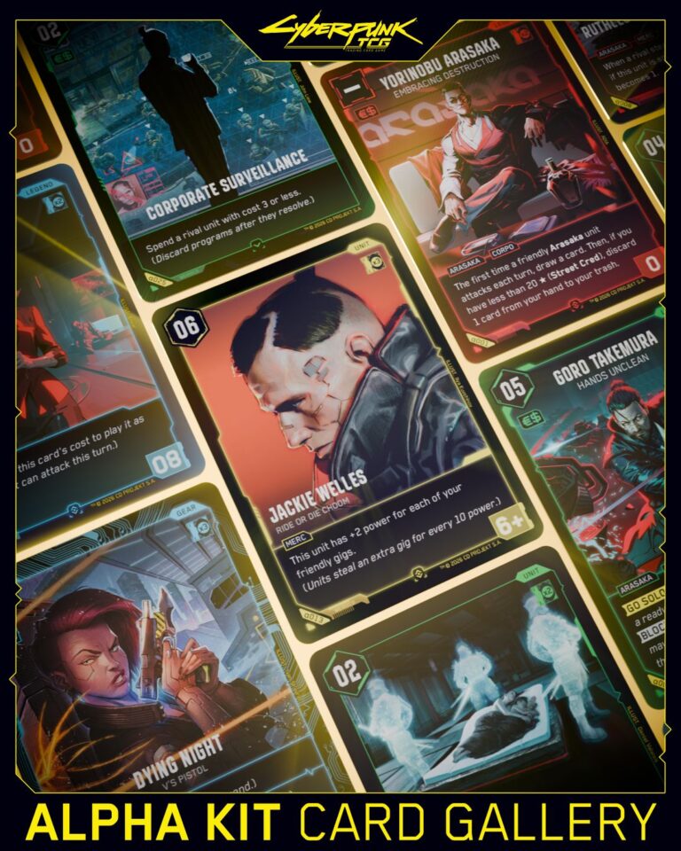 Cyberpunk TCG Alpha Kit